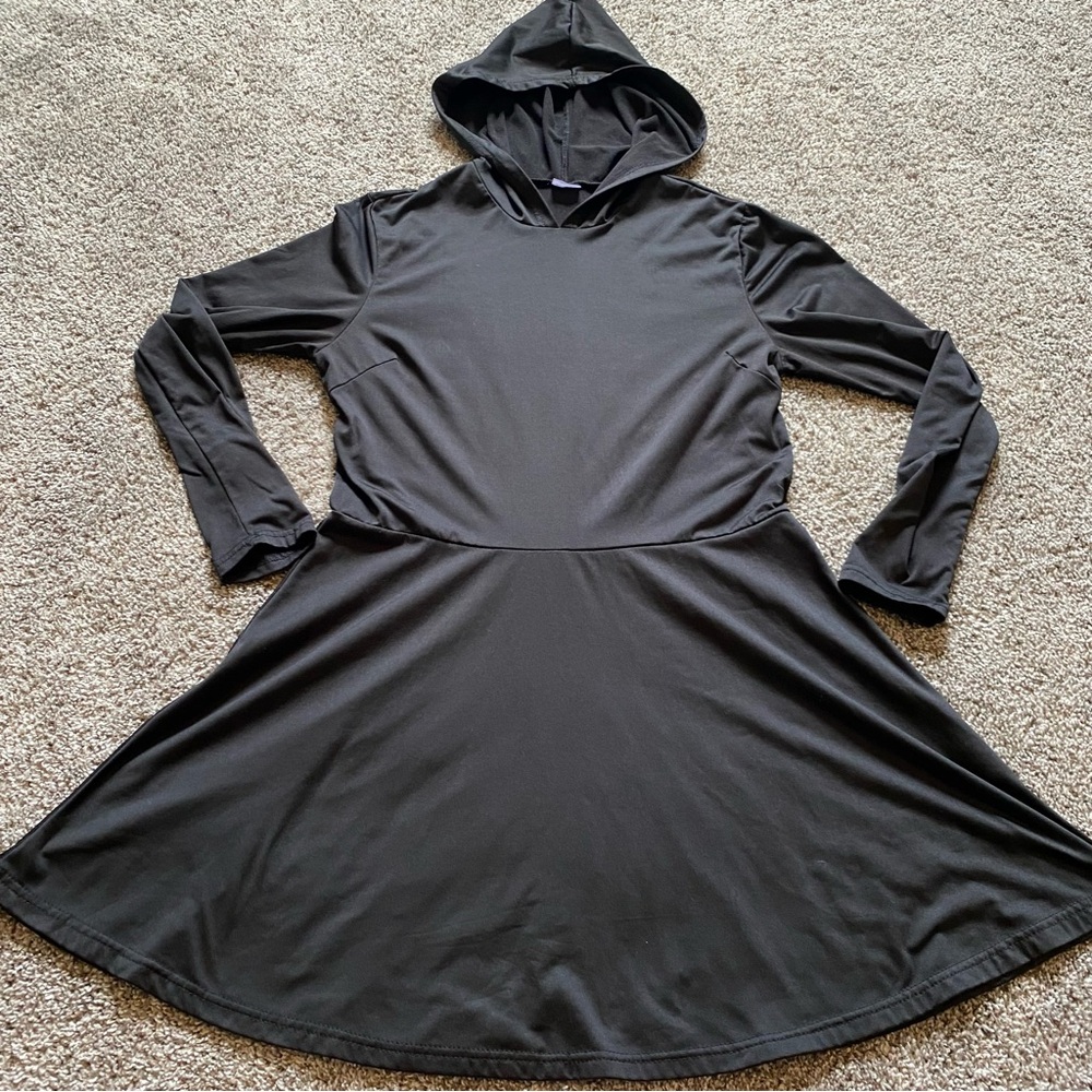 Fleece Lined Long-Sleeve Dress